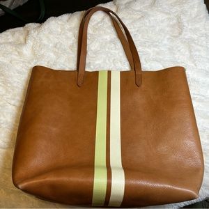 Madewell leather open tote